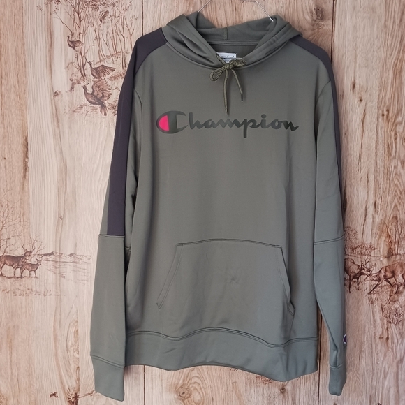 Champion Hunter Green Hoodie - Picture 1 of 7